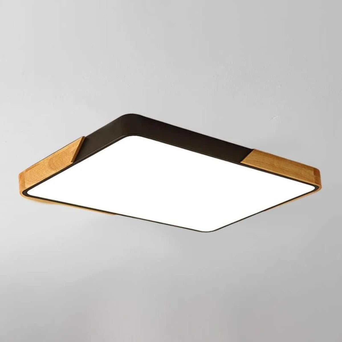 Modern Minimalist Square Flush Mount Ceiling Light LED Fixture