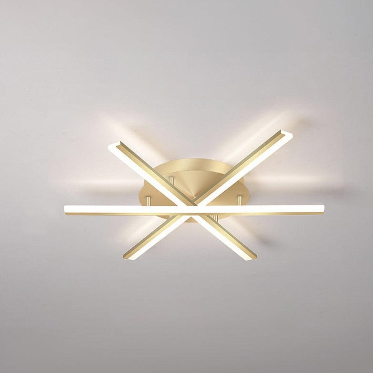 Nordic Starburst LED Flush Mount Ceiling Light Modern Minimalist