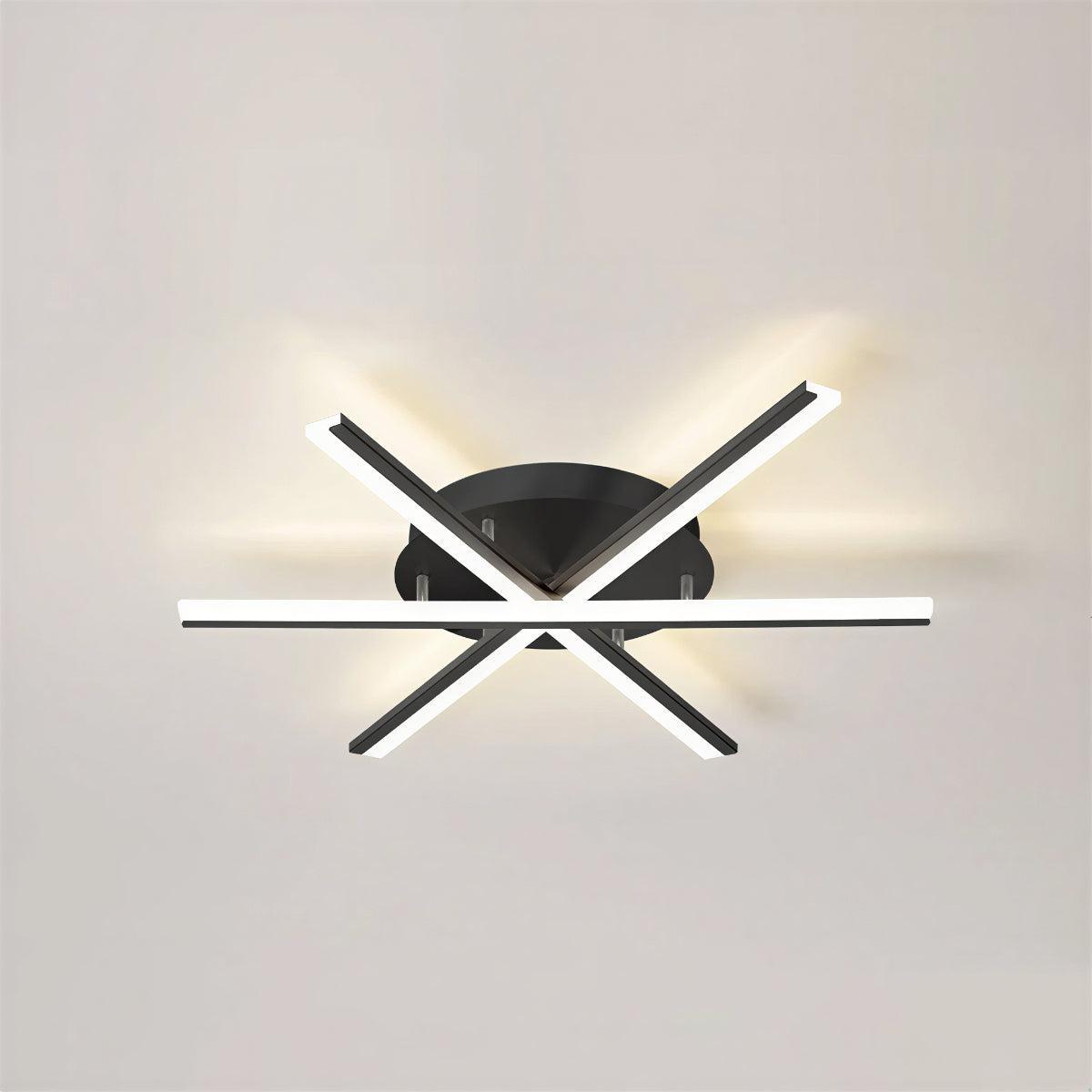 Nordic Starburst LED Flush Mount Ceiling Light Modern Minimalist