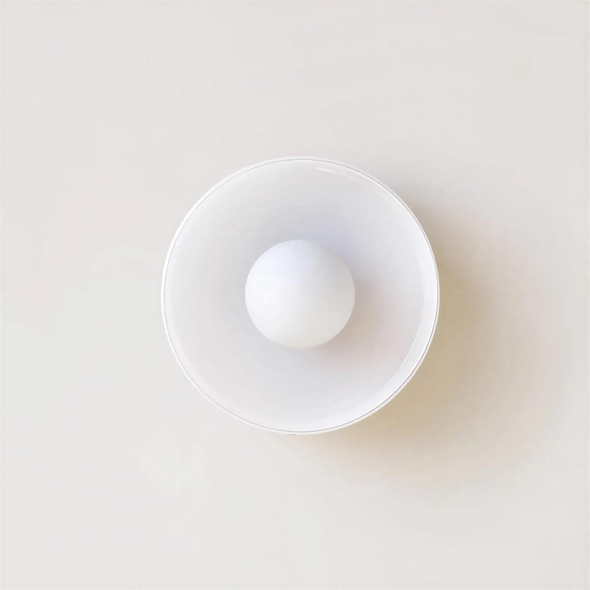 Round Flush Mount Ceiling Light Ambient Glow Modern Fixture